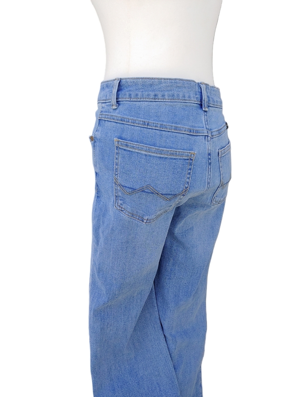 Wrangler Women's Bootcut Light Blue Denim Jeans Size 4 - Picture 4 of 16